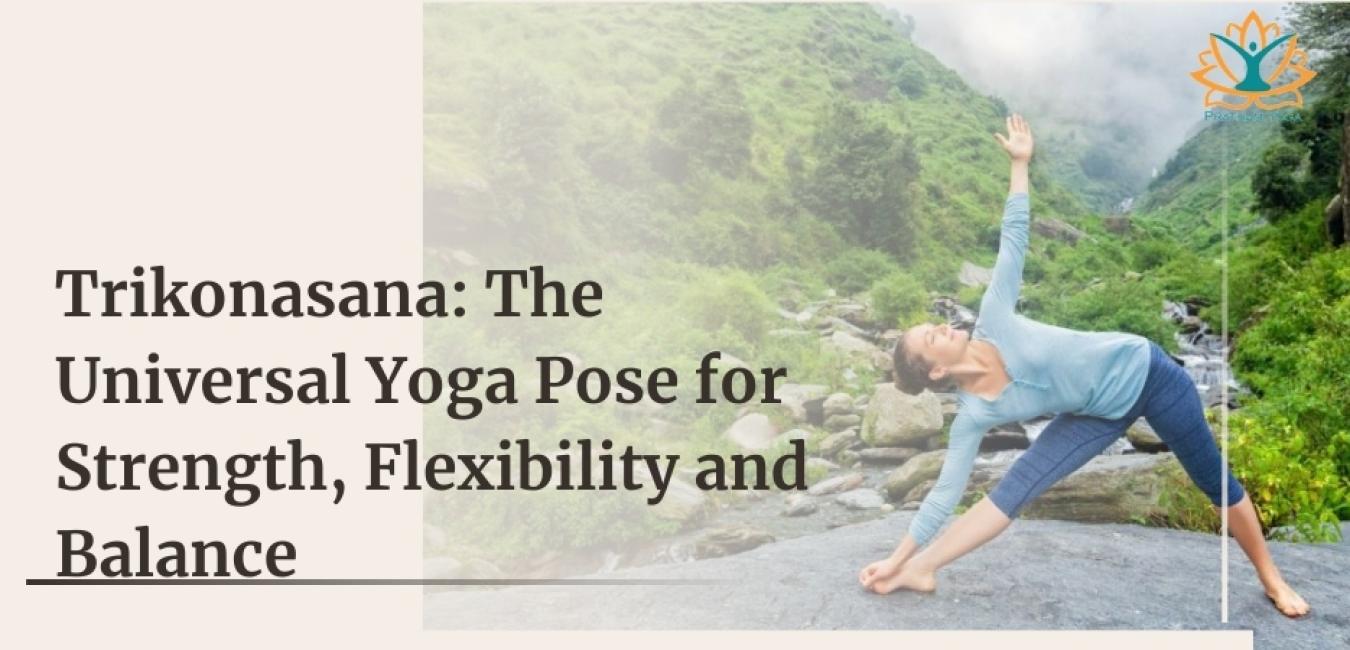 Trikonasana Yoga Pose